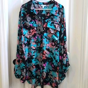 Women's High Low Blouse